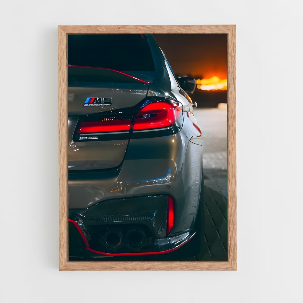 Poster Lumières de Vitesse – affiche BMW (vue 4)